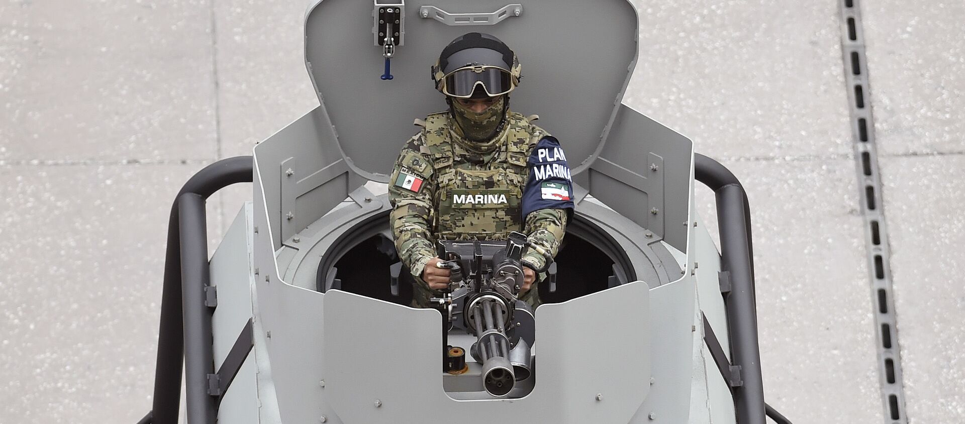 Un soldado de la Marina mexicana Un soldado de la Marina mexicana - Sputnik Mundo, 1920, 04.12.2020