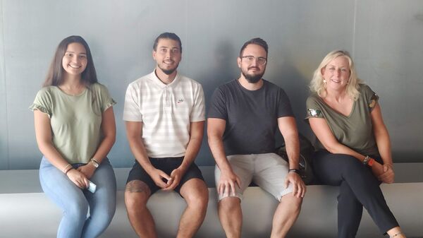 El equipo del proyecto Gestastress  - Sputnik Mundo