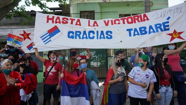 Despedida del exmandatario uruguayo Tabaré Vázquez - Sputnik Mundo