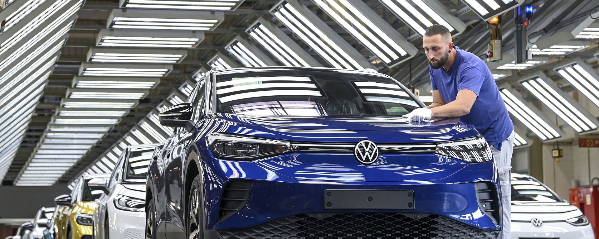 Una planta de Volkswagen  - Sputnik Mundo, 1920, 06.09.2024