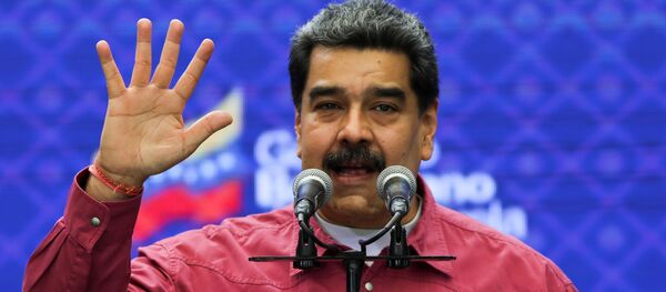Nicolás Maduro en las elecciones parlamentarias en Venezuela - Sputnik Mundo