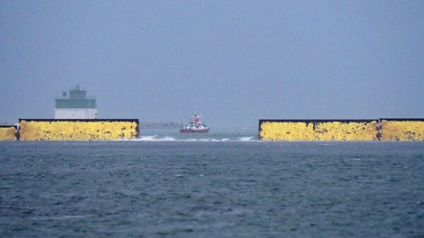 El sistema de diques Moisés en Venecia  - Sputnik Mundo