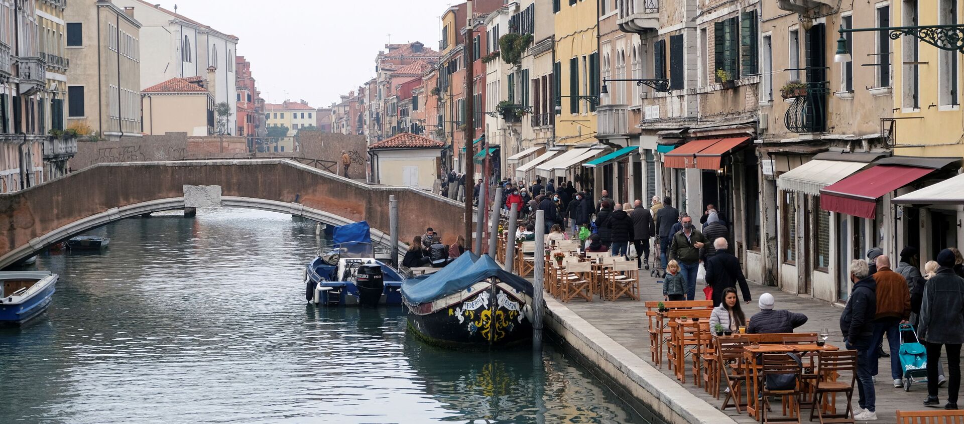 Las calles de Venecia - Sputnik Mundo, 1920, 07.12.2020