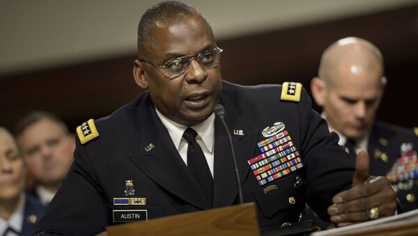 Lloyd Austin ex jefe del Comando Central de EEUU - Sputnik Mundo