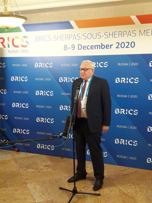 El vicecanciller ruso, Serguéi Riabkov - Sputnik Mundo