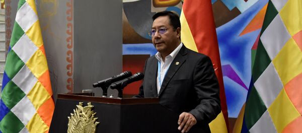 Luis Arce, presidente de Bolivia - Sputnik Mundo