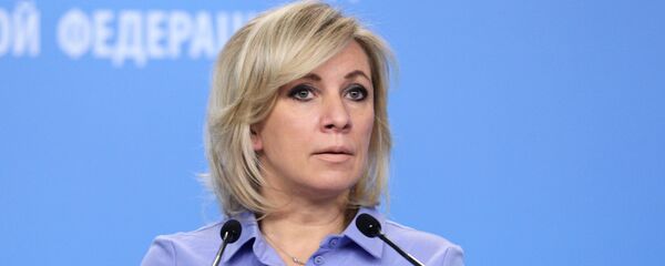 María Zajárova, portavoz del Ministério de Exteriores de Rusia - Sputnik Mundo