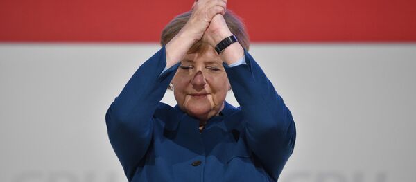 Канцлер Германии Ангела Меркель  - Sputnik Mundo