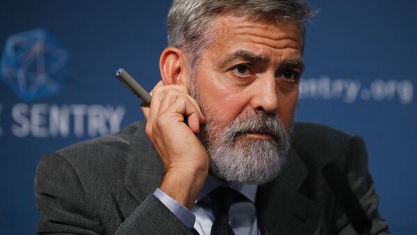 George Clooney, actor estadounidense - Sputnik Mundo