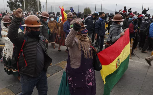 Protestas en Bolivia contra la postergación de las elecciones durante el año 2020 Protestas en Bolivia contra la postergación de las elecciones durante el año 2020 - Sputnik Mundo