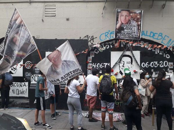 Manifestaciones en Chile por las víctimas de la dictadura y el estallido social - Sputnik Mundo