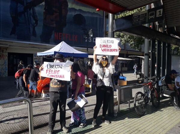 Manifestaciones en Chile por las víctimas de la dictadura y el estallido social - Sputnik Mundo