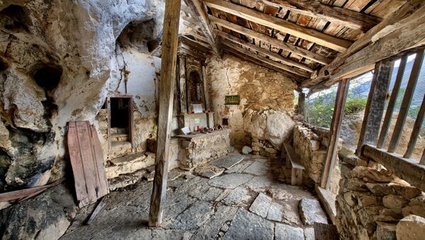 Ermita de San Juan de Socueva en Cantabria - Sputnik Mundo