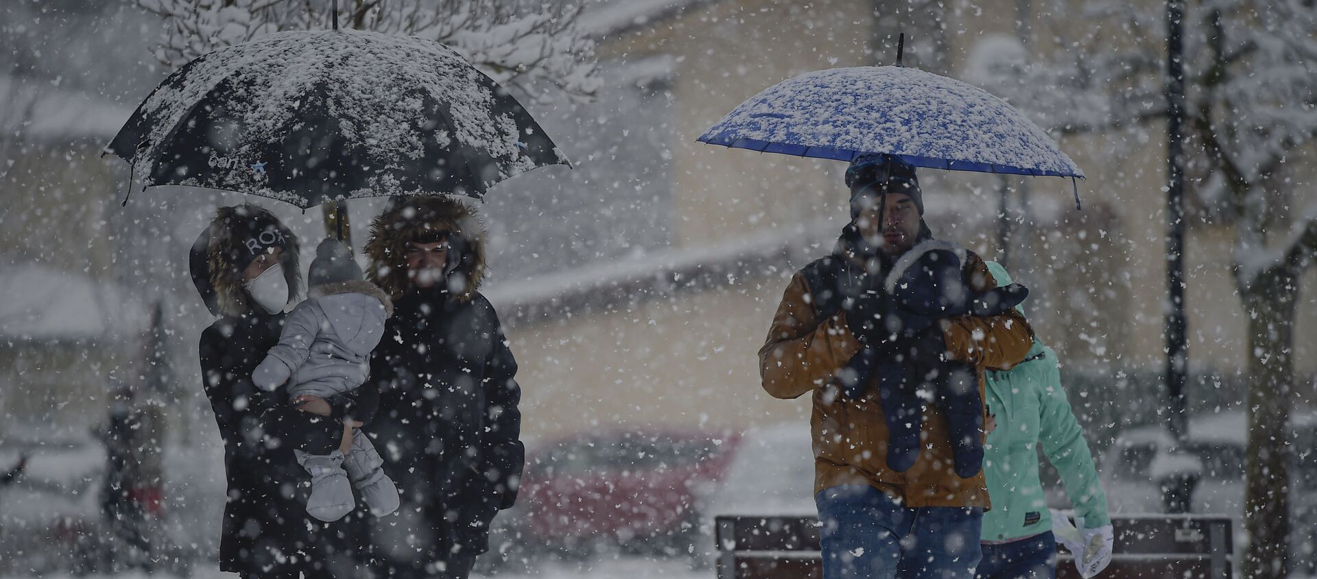 Temporal de nieve causante del desbordamiento de ríos en España - Sputnik Mundo, 1920, 14.01.2021