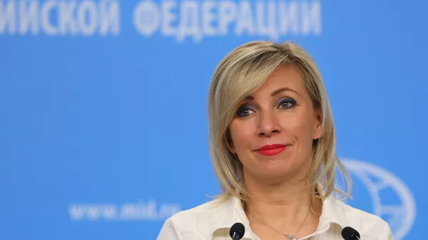 María Zajárova, portavoz del Ministério de Exteriores de Rusia