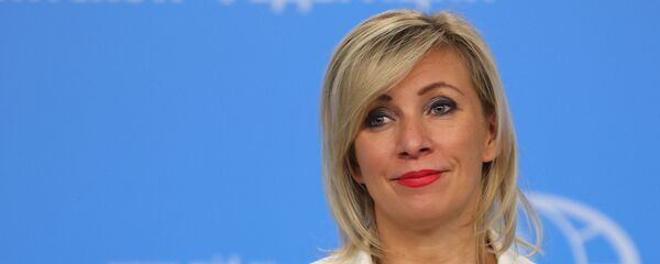 María Zajárova, portavoz del Ministério de Exteriores de Rusia - Sputnik Mundo