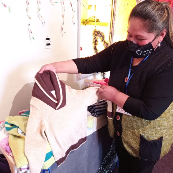 Las emprendedoras abrieron la feria con la esperanza recaudar dinero en el cierre de un año marcado por la pandemia - Sputnik Mundo