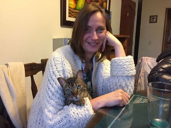 Alena Krasutskaya, nacida en Minsk, Bielorrusia, vive en Colombia desde hace 16 años - Sputnik Mundo