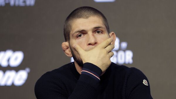 Khabib Nurmagomédov, luchador ruso de artes marciales mixtas - Sputnik Mundo