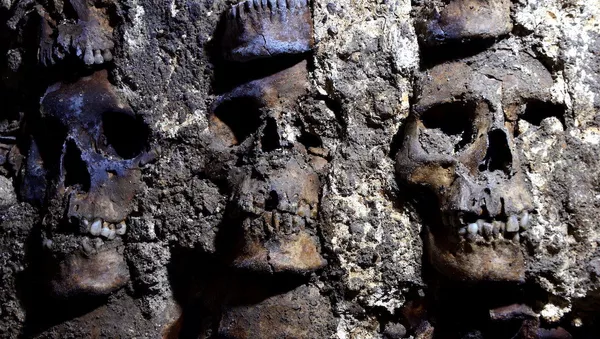 La parte del Huei Tzompantli de México-Tenochtitlan - Sputnik Mundo