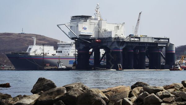 La plataforma marítima de lanzamientos espaciales Sea Launch - Sputnik Mundo