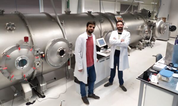 César Álvarez (izq) y Javier Moros (dcha) - Sputnik Mundo