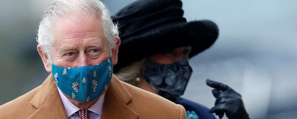 El príncipe Carlos junto a Camila de Cornualles - Sputnik Mundo