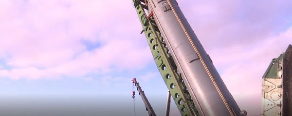 Publican imágenes de la instalación del misil balístico hipersónico ruso Avangard - Sputnik Mundo