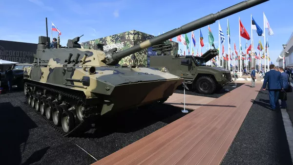 Sprut-SDM1, cañón antitanque ruso