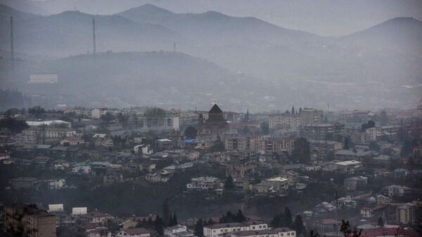 Situación en la ciudad de Stepanakert, Nagorno Karabaj - Sputnik Mundo