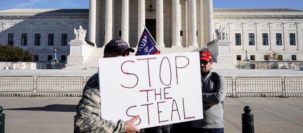 Protestas en Texas, EEUU tras las elecciones presidenciales - Sputnik Mundo