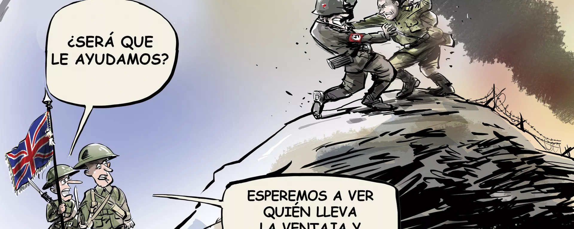 Reino Unido no tenía ninguna prisa por ayudar a la URSS tras la invasión nazi de 1941 Reino Unido no tenía ninguna prisa por ayudar a la URSS tras la invasión nazi de 1941 - Sputnik Mundo, 1920, 18.12.2020