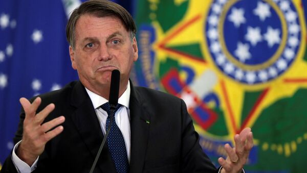 Jair Bolsonaro, presidente de Brasil - Sputnik Mundo