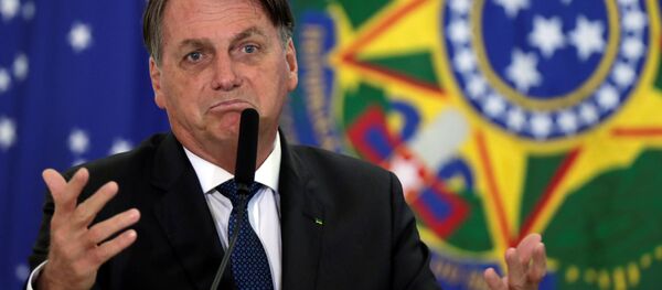 Jair Bolsonaro, presidente de Brasil - Sputnik Mundo