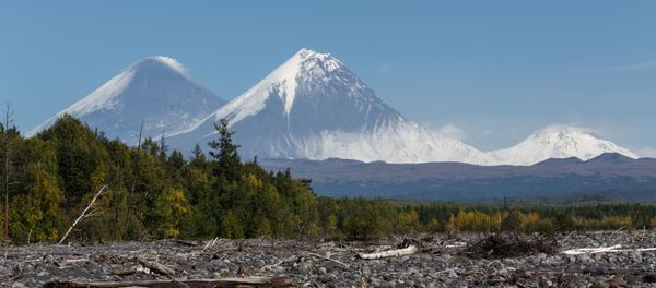 Volcanes rusos: Kliuchevski, Kamen y Bezymianny - Sputnik Mundo