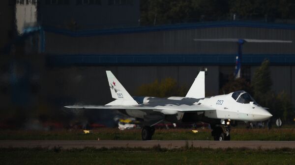 Caza Su-57 - Sputnik Mundo