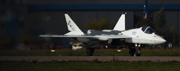 Caza Su-57 - Sputnik Mundo