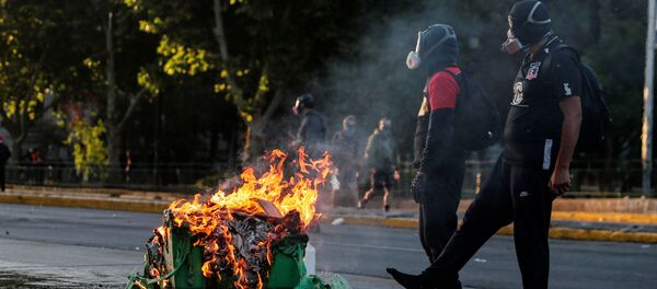 Estallido social en Chile - Sputnik Mundo