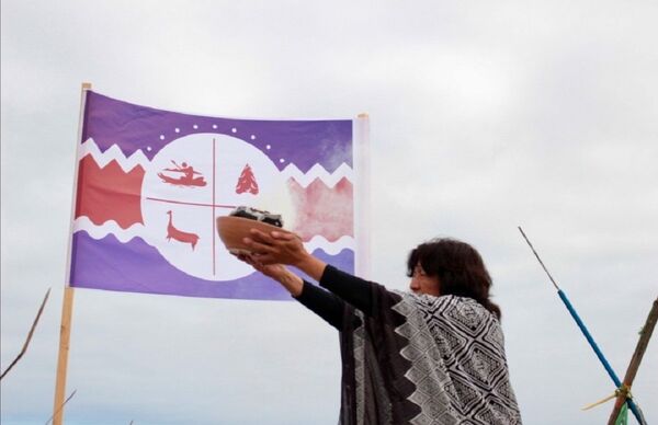 Ceremonia de agradecimiento chango  - Sputnik Mundo