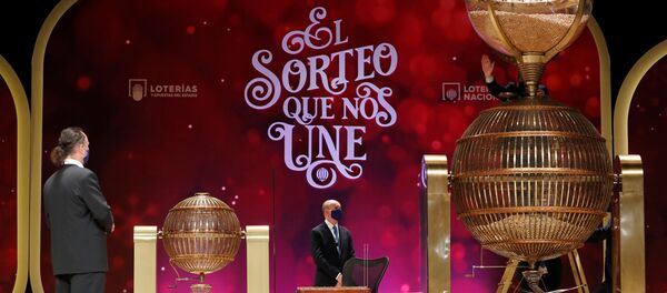 Sorteo de la Lotería de Navidad en España - Sputnik Mundo