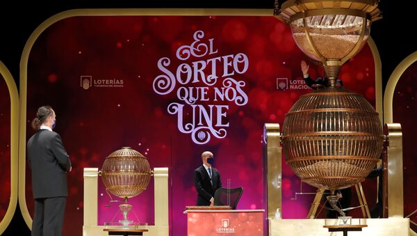 Sorteo de la Lotería de Navidad en España - Sputnik Mundo