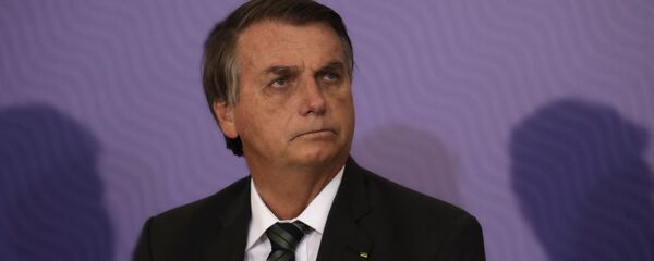 El presidente de Brasil, Jair Bolsonaro - Sputnik Mundo