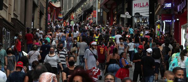 Brote de coronavirus en Brasil - Sputnik Mundo