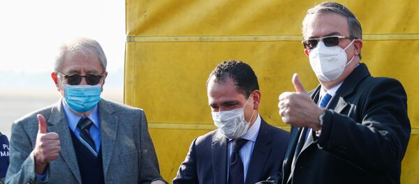 México recibe el primer lote de la vacuna Pfizer contra COVID-19 - Sputnik Mundo