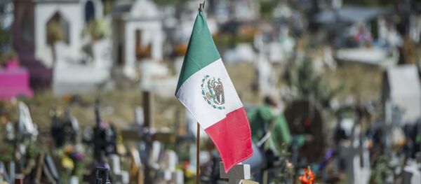 Un cementerio en México durante la pandemia de COVID-19 - Sputnik Mundo