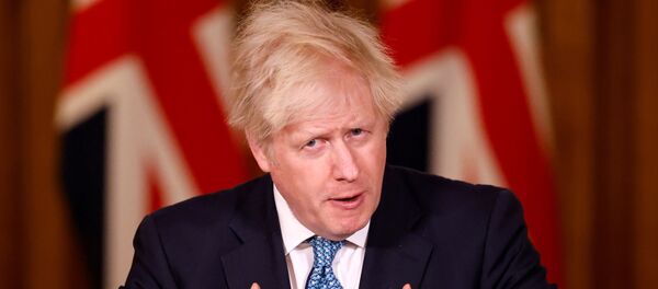 Boris Johnson, primer ministro británico - Sputnik Mundo