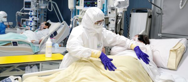 Una enfermera (archivo) - Sputnik Mundo