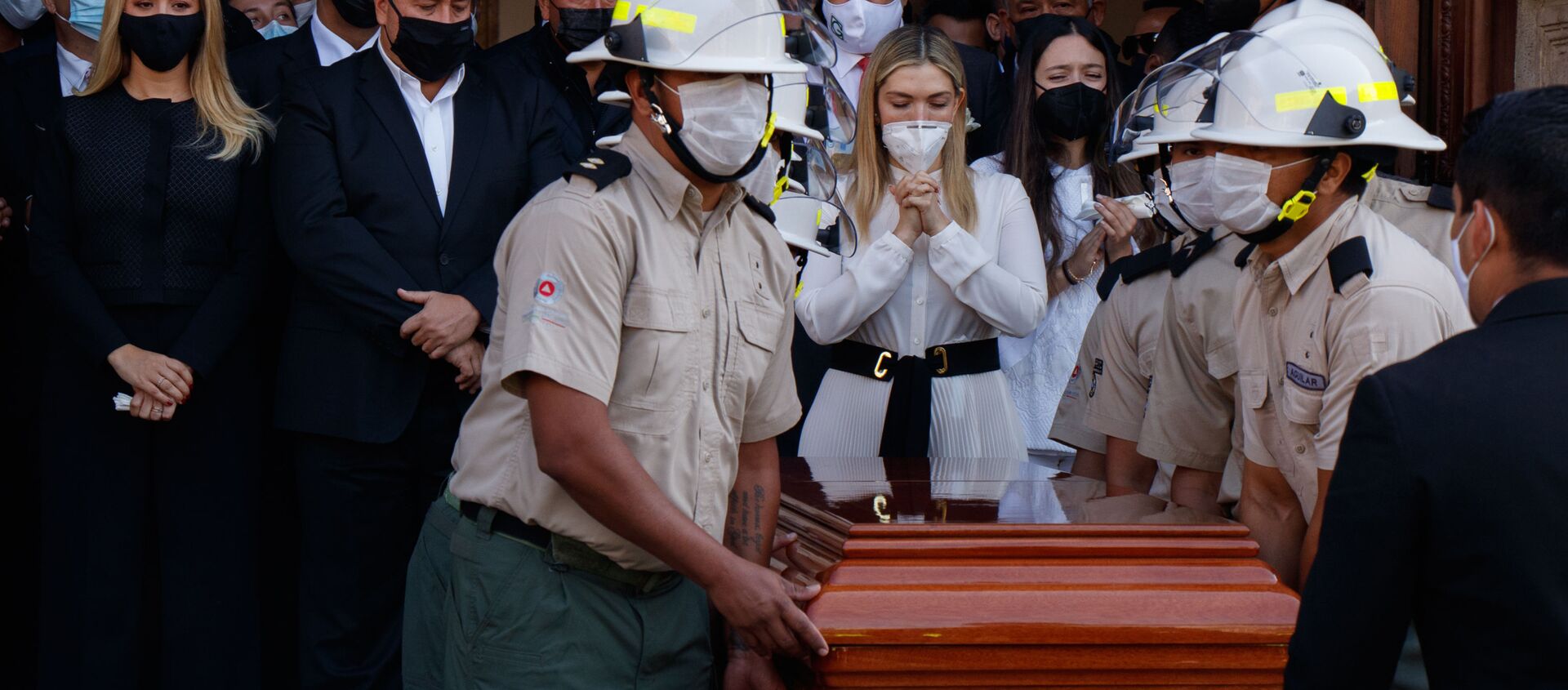 El funeral del exgobernador del estado mexicano de Jalisco Aristóteles Sandoval - Sputnik Mundo, 1920, 24.12.2020