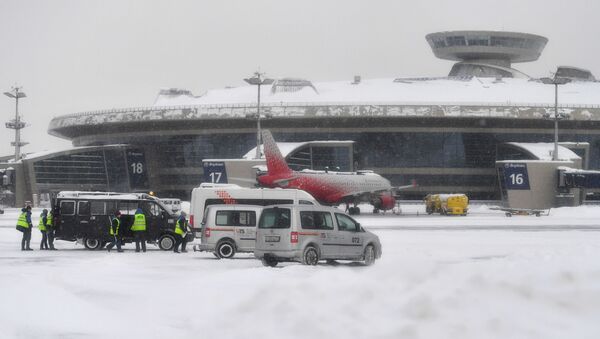 El aeropuerto Vnúkovo de Moscú, Rusia - Sputnik Mundo