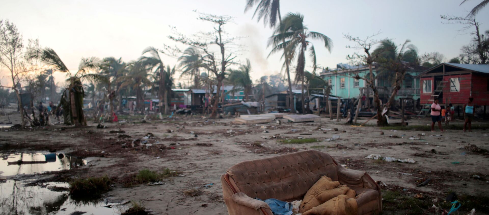 La ciudad de Bilwi, Nicaragua, tras el paso del huracán Iota - Sputnik Mundo, 1920, 26.12.2020